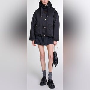 maje Padded Jacket, Black, sz 40/L
